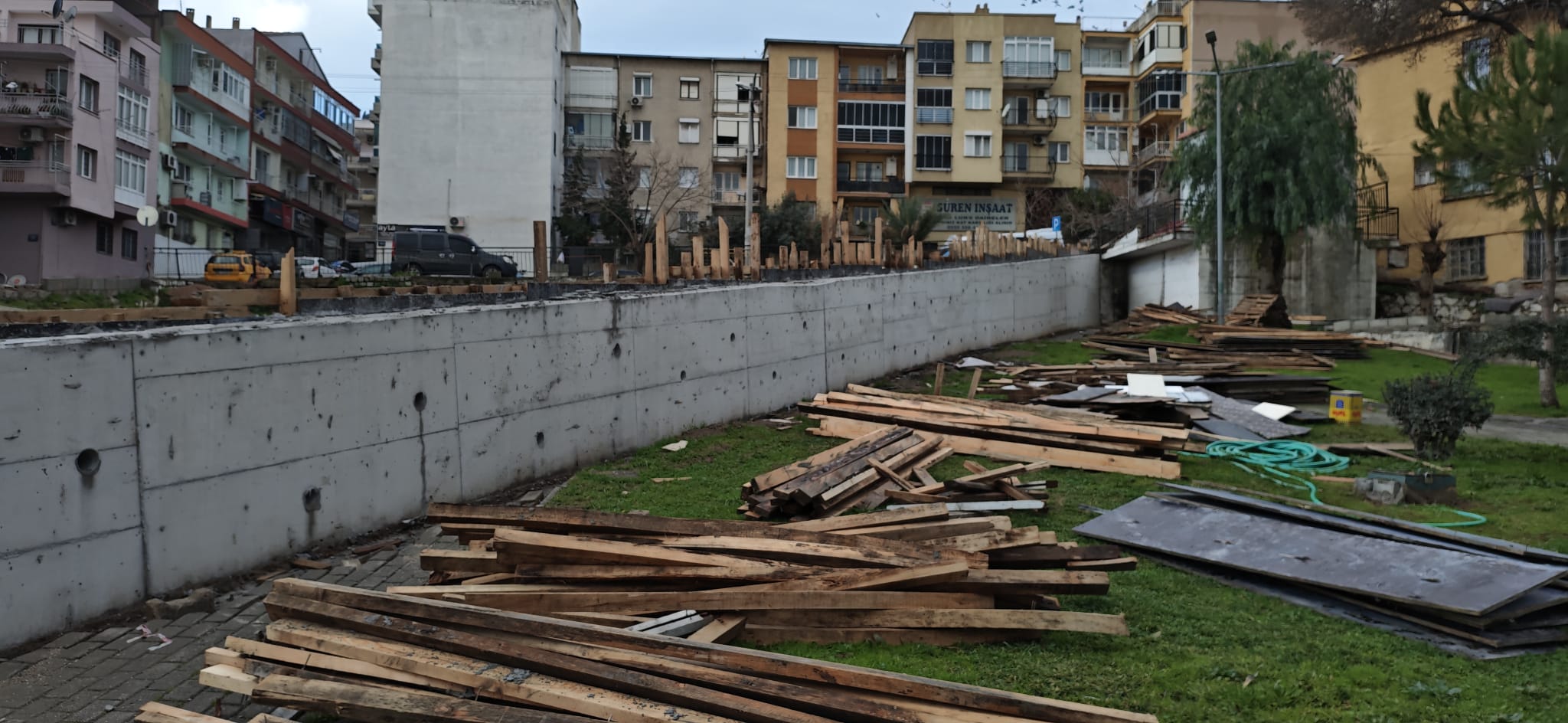 1635 Sokak İstinat Duvarı